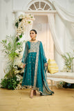 Dhanak DL 0194 Green 3pcs Eid Edits 2022 Online Shopping