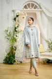 Dhanak DL 0202 Sky Blue 3pcs Eid Edits 2022 Online Shopping