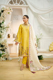 Dhanak DL 0203 Yellow 3pcs Eid Edits 2022 Online Shopping