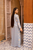 Nishat Linen Ds22-80 Sky Blue Mid Summer Pret 2022 Online Shopping