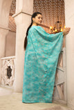 Nishat Linen Ds22-82 Sea Green Mid Summer Pret 2022 Online Shopping