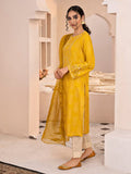 Limelight Yellow U0962su 2pc Summer Embroidered 2022 Online Shopping
