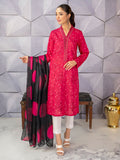 Limelight U1454SU 2PC RED Embroidered Lawn 2022 Online Shopping