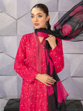 Limelight U1454SU 2PC RED Embroidered Lawn 2022 Online Shopping