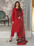 Limelight U1537SU 3PC RED Embroidered Lawn 2022 Online Shopping