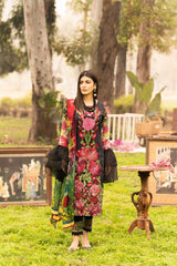 Adan Libas Black Rose Spring Lawn 2021