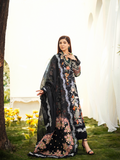 Maryam Hussain Midnight Luxury Lawn 2022 Online Shopping