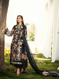 Maryam Hussain Midnight Luxury Lawn 2022 Online Shopping