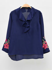 Limelight Embroidered Grip Shirt F2206-NBU 2019 | Limelight Sale 2020