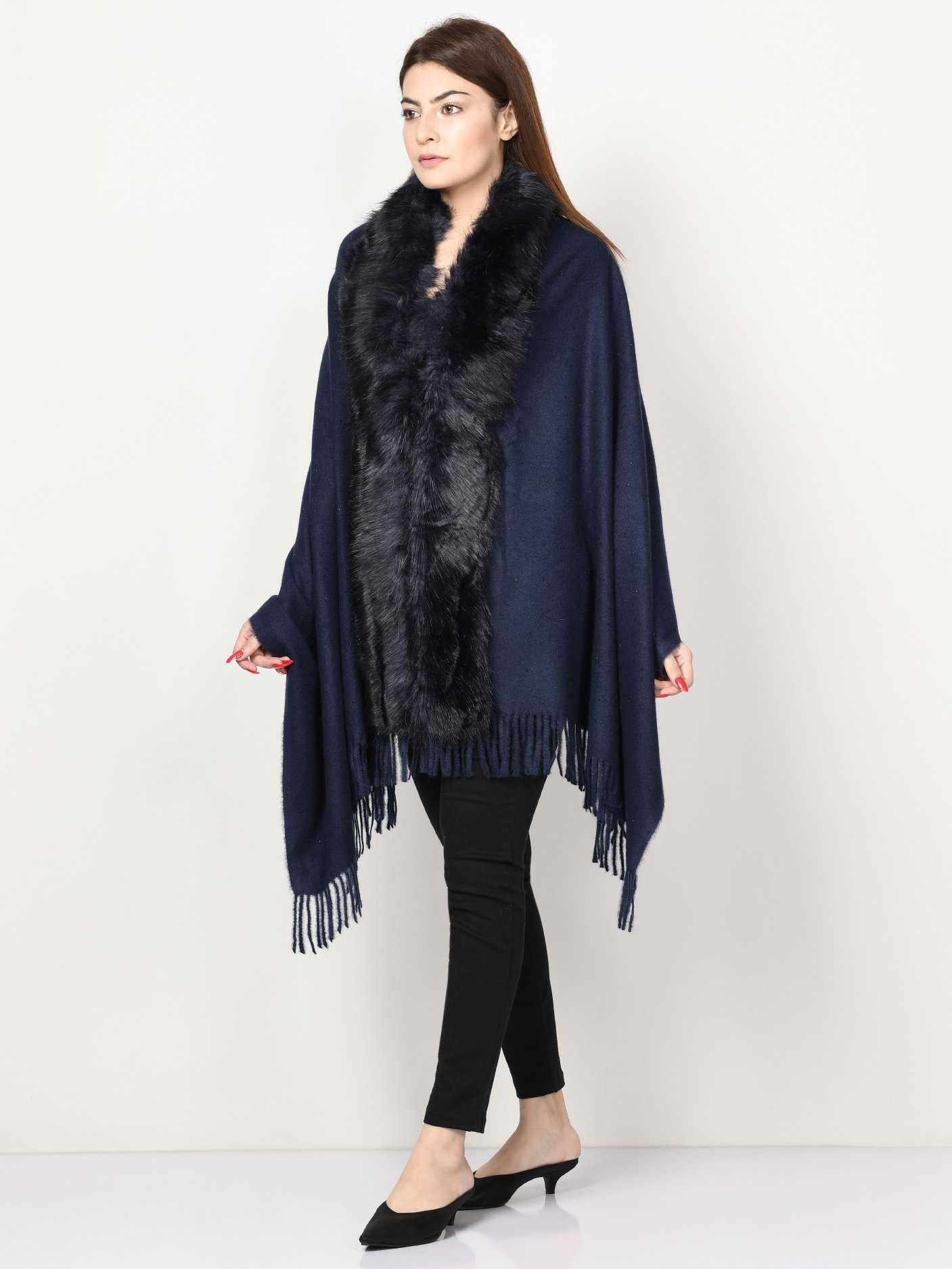 Woolen Shawl Khaadi Shawls With Price 2021 Limelight Cape Shawls