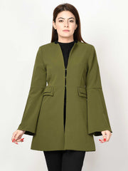 Limelight Bell Sleeved Coat COT92-SML-AGN 2019 | Limelight Sale 2020