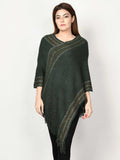 Limelight Shimmer Striped Poncho CPS90-FRE-GRN 2019 | Limelight Sale 2020