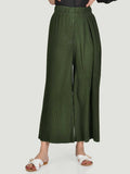 Limelight Pleated Wide-Leg Pants F1622-SML-GRN 2019 | Limelight Sale 2020