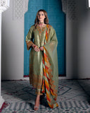 Dhanak DU-3170 Light Green Maheer  Wedding Festive Collection Online Shopping