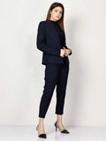 Limelight Striped Formal Coat - Blue COT98-SML-BLU 2019 | Limelight Sale 2020