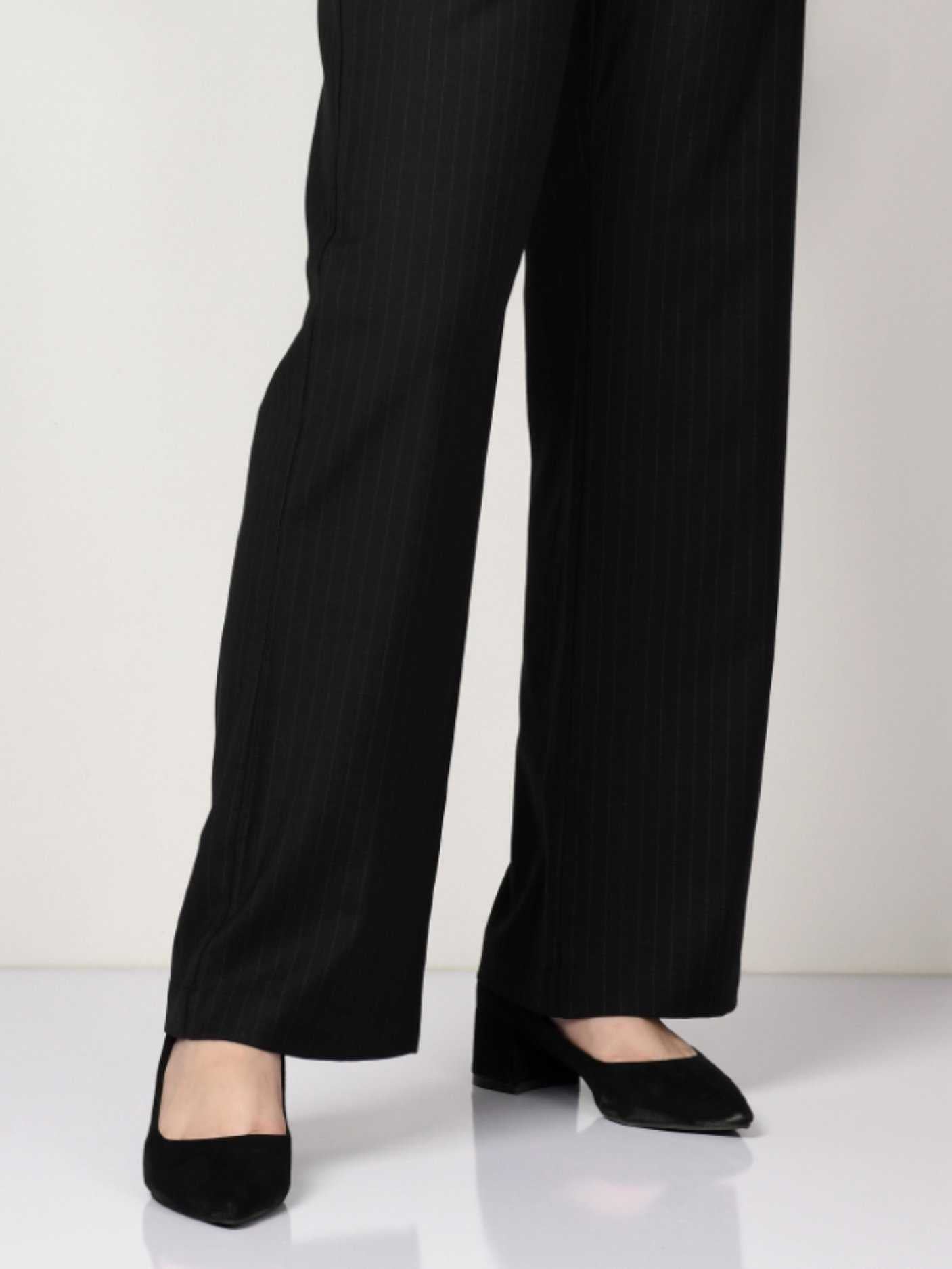 Limelight Striped Suit Pants - Black PNT17-SML-BLK 2019 | Limelight Sale 2020