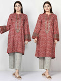Limelight Embroidered Winter Cotton Suit P2093-RED 2019 | Limelight Sale 2020