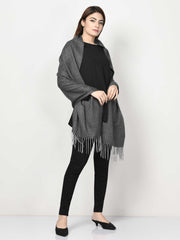 Limelight Zig Zag Patterned Shawl SHW43-FRE-DGY 2019 | Limelight Sale 2020