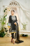 Dhanak DL 0208 Black 3pcs Eid Edits 2022 Online Shopping