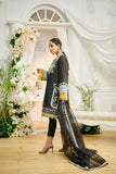 Dhanak DL 0208 Black 3pcs Eid Edits 2022 Online Shopping
