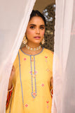 Alkaram ED-12A-23-Mango-yellow Meraki Chikenkari Collection Online Shopping