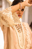 Alkaram EPD-1-23-Rose-beige Meraki Chikenkari Collection Online Shopping