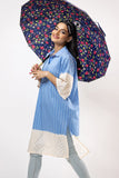 Nishat Linen Fs22-52 Sky Blue Mid Summer Pret 2022 Online Shopping