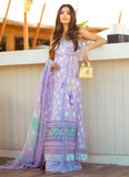 Farah Talib Aziz  La Mer Lilac Luxury Lawn 2022 Online Shopping