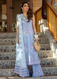 Farah Talib Aziz  Santorini Blue Luxury Lawn 2022 Online Shopping