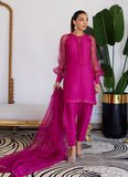 Farah Talib Aziz Elio Hot Pink Raw Silk Shirt With Dupatta Online Shopping