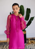 Farah Talib Aziz Elio Hot Pink Raw Silk Shirt With Dupatta Online Shopping