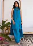 Farah Talib Aziz Lilou Raw Silk Shirt With Dupatta Online Shopping