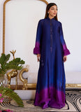 Farah Talib Aziz Morgana Ombre Shisha Silk Long Shirt Online Shopping