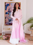 Farah Talib Aziz Arellia Baby Pink Two Toned Rawsilk Shirt With Dupatta Online Shopping