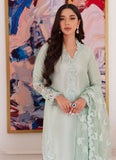 Farah Talib Aziz Liara Pistachio Embroidered Raw Silk Shirt With Dupatta Online Shopping