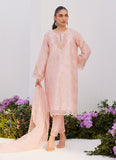 Farah Talib Aziz Bebe Blush Pink Embellished Raw Silk Kurta Shirt and Dupatta Online Shopping