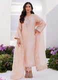 Farah Talib Aziz Elea Peach Embroidered Raw Silk Shirt and Dupatta Online Shopping
