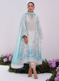 Farah Talib Aziz Cyan Ombre Shirt and Dupatta Online Shopping