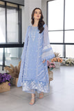 Azure FairyGlow  Eid Ensembles Hania Amir Embroidered3pcs Festive Collection Online Shopping