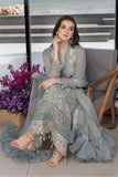 Azure FloralFringe  Eid Collection Hania Amir Luxe Hand Embellished 3pcs Festive Collection Online Shopping