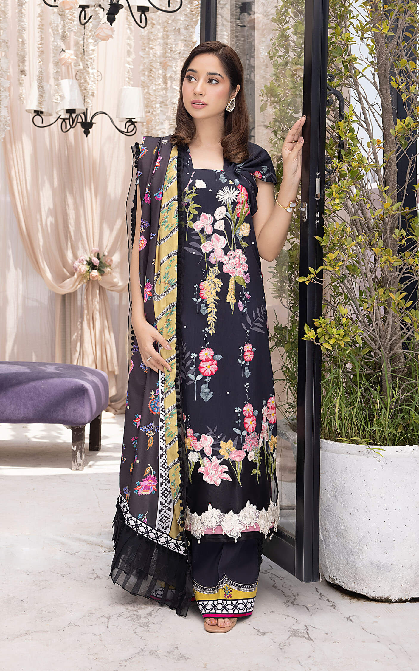Asifa N Nabeel Daneen (GBW-07) Gulbagh Winter Collection Online Shopping