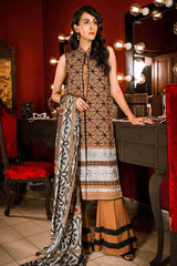 Cross Stitch Sunset Boulevard Khaddar Linen Collection Gul Kari 2019