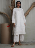 Image Chikankari Embroidered Kurta Online Shopping