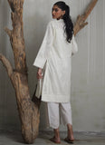 Image Cream Chikankari Kurta Online Shopping