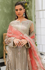 Maryum N Maria Desert Sage (FFD-0115) Murat By Freesia Premium Chiffon Collection Online Shopping