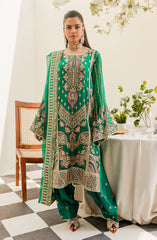 Maryum N Maria Jelly Bean (FFD-0113) Murat By Freesia Premium Chiffon Collection Online Shopping