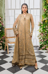 Maryum N Maria Praine Sand (FFG-0020) Murat By Freesia Premium Chiffon Collection Online Shopping