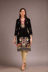 Adan Libas Gordons Resham Velvet Kurti 2021