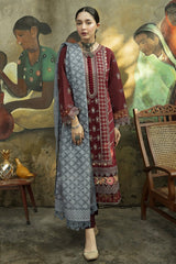 NW-02 Qalamkar Qline Linen Collection 2021