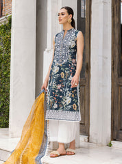 Zainab Chottani Jade-charm 1A Tahra Lawn Collection Online Shopping